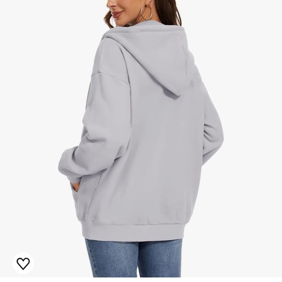 PERFECTSHE Woman Knit Hooded Sweatshirt Jacket Coat Green Large BNWT - Picture 3 of 6